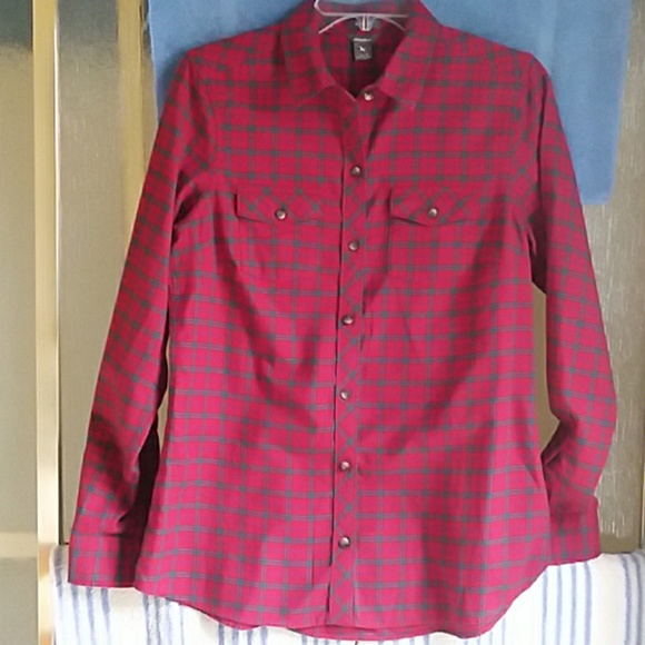 Eddie Bauer flannel shirt - Picture 2 of 6
